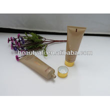 Cosmetic tube with plating screw cap